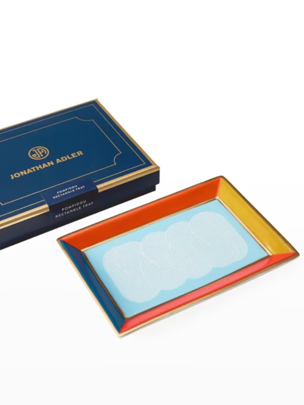 Jonathan Adler Valet Porcelain Pompidou Tray